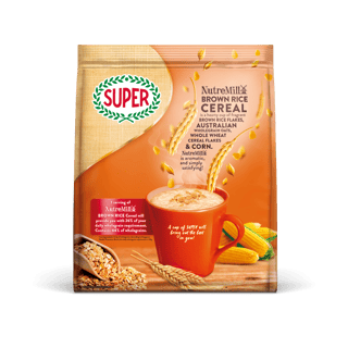 super cereal nutremill brown rice back