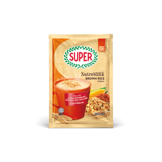 super cereal nutremill brown rice sachet