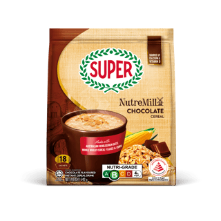 super cereal nutremill chocolate front
