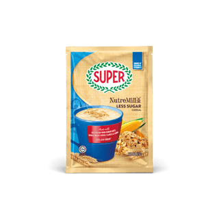 super cereal nutremill less sugar sachet