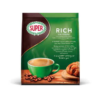 super coffee signature rich back