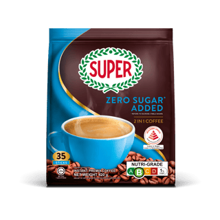 super coffee signature zero sugar front
