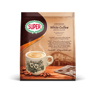 super coffee white brown sugar back