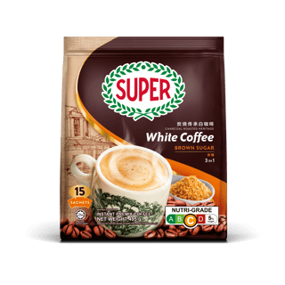 super coffee white brown sugar front