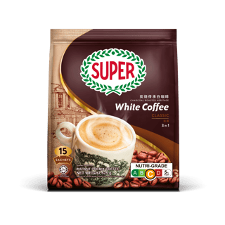 super coffee white classic front