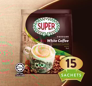 super coffee white hazelnut teaser