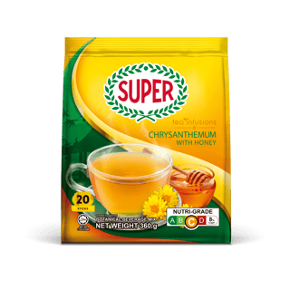 super tea clear chrysanthemum with honey front