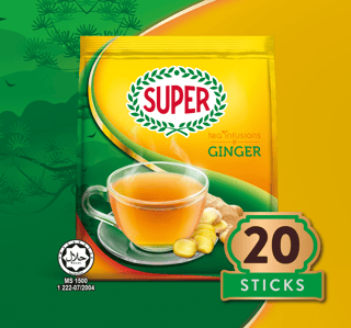 super tea clear ginger tea teaser