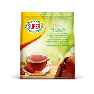super tea clear red date longan back