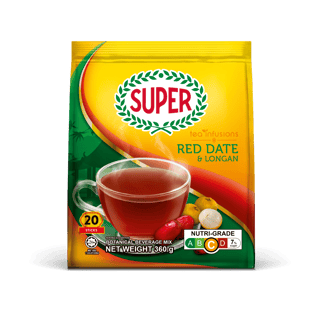 super tea clear red date longan front
