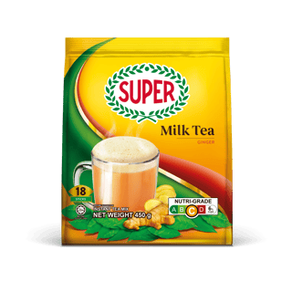 super tea milk teh halia front